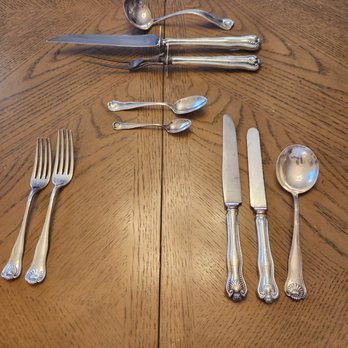 Countryside Trading - Sterling silver monogramed 12 place settings of 10 pieces each - Appraisal Services Near Me - Westford, Massachusetts Countryside Trading - Sterling silver monogramed 12 place settings of 10 pieces each - Appraisal Services Near Me - Westford, Massachusetts