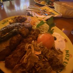 Köz Urfa - Chef's plate at Urfa Restaurant