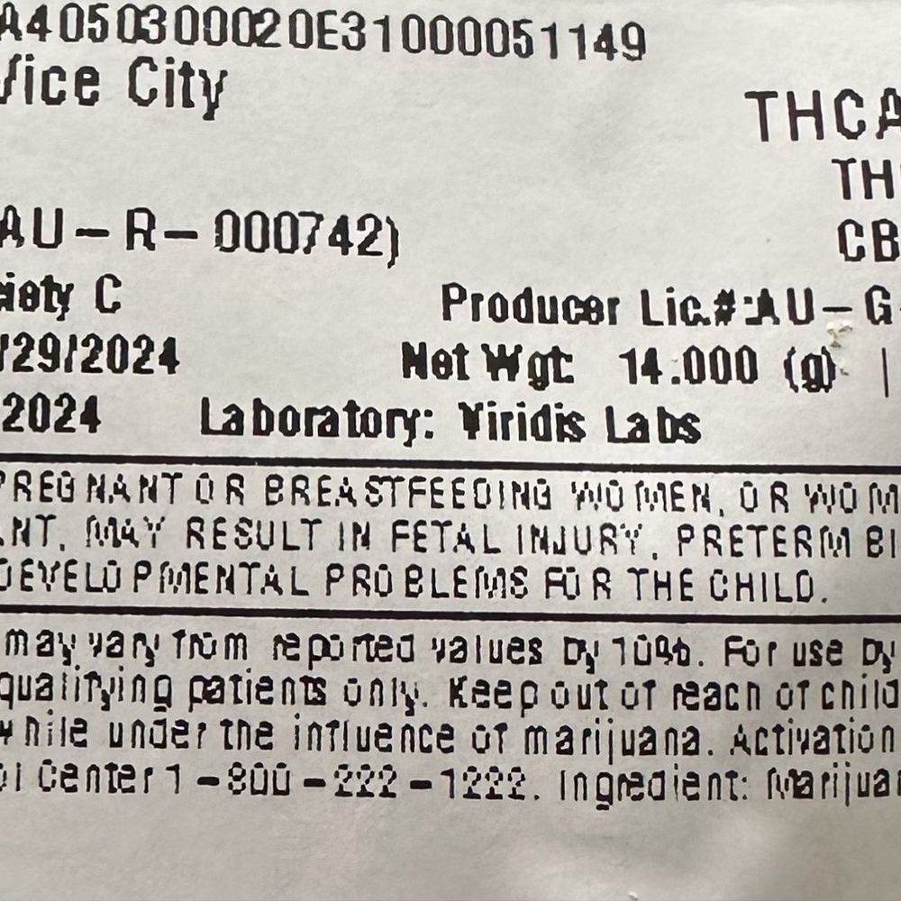 Label with no objectionable material Label with no objectionable material