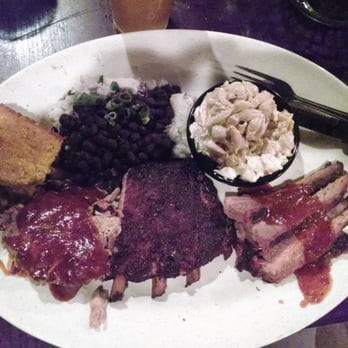 Dinosaur Bar-B-Que - Tres hombres. Came for the brisket but I felt the ribs and pulled pork was better. - Barbeque Near Me - Rochester, New York