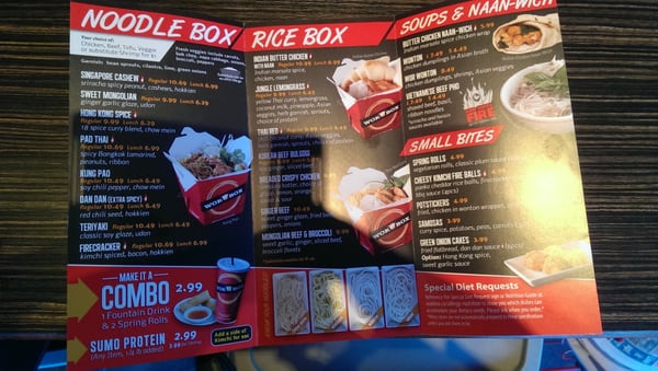 Menu photo 5 Wok Box Calgary, AB