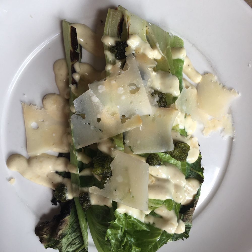 Boucherie - Caesar salad - grilled romaine, basil croutons -- FANTASTIC homemade dressing - Barbeque Near Me - New Orleans, Louisiana Boucherie - Caesar salad - grilled romaine, basil croutons -- FANTASTIC homemade dressing - Barbeque Near Me - New Orleans, Louisiana
