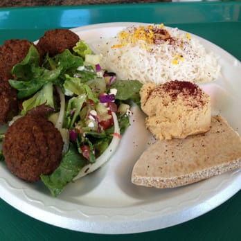 Rice Mediterranean Kitchen - Falafel lunch platter - Middle Eastern Near Me - North Miami, Florida Rice Mediterranean Kitchen - Falafel lunch platter - Middle Eastern Near Me - North Miami, Florida