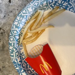 McDonald's - Cold tiny fries. They barely came half way up the container.
