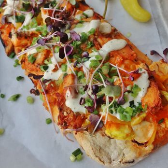 Marlee Jean's Raw Bar & Kitchen - Chicken flat bread - Seafood Near Me - Davidson, North Carolina