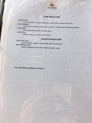 Menu photo 6 Flames Indian Cuisine Tampa, FL Menu photo 6 Flames Indian Cuisine Tampa, FL