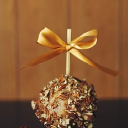 Zapplz Caramel Apples & Treats - Turtle caramel apple. Our had dipped caramel apple rolled in pecans.