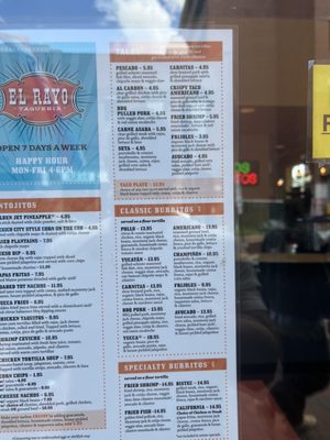 Menu photo 3 El Rayo Taqueria Portland, ME