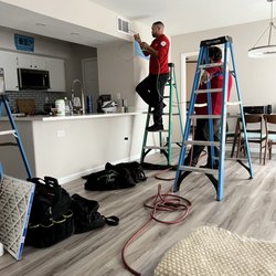 Las Vegas Air Duct Cleaning Services - Quack Quack Duct cleaning our ducts