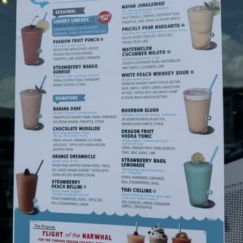 Narwhal's Crafted - Menu - Cocktail Bars Near Me - St Charles, Missouri