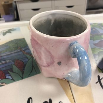Clay Café - Dez's elephant cup. - Cafes Near Me - Honolulu, Hawaii