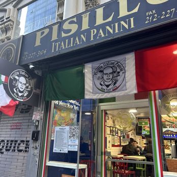 Pisillo Italian Panini - Outside - Italian Near Me - New York, New York Pisillo Italian Panini - Outside - Italian Near Me - New York, New York