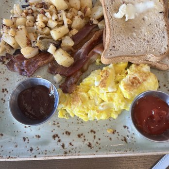 First Watch - Bacon eggs potatoes and gluten free toast. - Breakfast & Brunch Near Me - Jupiter, Florida