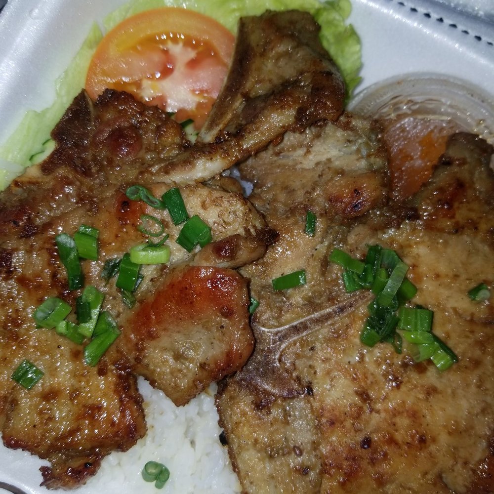 Pho Dalat Vietnamese Restaurant - Pork chop and rice plate - Vietnamese Near Me - Chesapeake, Virginia