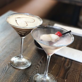 Umai - Lychee Martini & Chocolate Martini (my friend ordered) - Japanese Near Me - Chicago, Illinois Umai - Lychee Martini & Chocolate Martini (my friend ordered) - Japanese Near Me - Chicago, Illinois