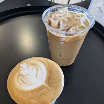 The Keep Coffee - Cappuccino and iced vanilla latte - Bakeries Near Me - San Diego, California The Keep Coffee - Cappuccino and iced vanilla latte - Bakeries Near Me - San Diego, California