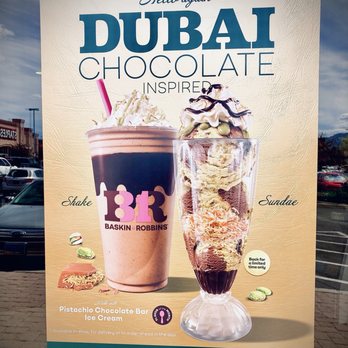 Baskin Robbins - The Dubai Chocolate Inspired promo - Ice Cream & Frozen Yogurt Near Me - Reno, Nevada Baskin Robbins - The Dubai Chocolate Inspired promo - Ice Cream & Frozen Yogurt Near Me - Reno, Nevada