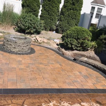 DR Designs - portion of landscape project completed from drawing shown - Patio Coverings Near Me