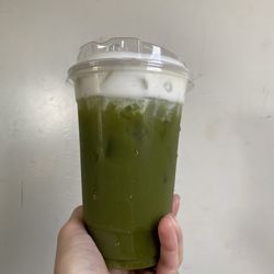 Essential Coffee Cart - Matchalada w/ key-lime cold foam
