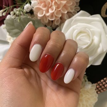Citris Nail Spa - Nails for my graduation hence the tacky colors and cap but GO COOGS! - Nail Salons Near Me - Bellaire, Texas Citris Nail Spa - Nails for my graduation hence the tacky colors and cap but GO COOGS! - Nail Salons Near Me - Bellaire, Texas