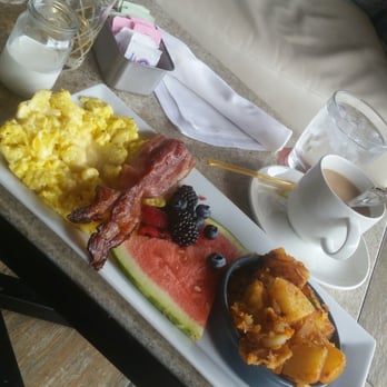 Saint & Second - Beautiful. .. this is the traditional egg plate.  Simple yet delicious - New American Near Me - Long Beach, California