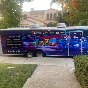 T and J Mobile Gaming - Outside of trailer - Game Truck Rental Near Me T and J Mobile Gaming - Outside of trailer - Game Truck Rental Near Me