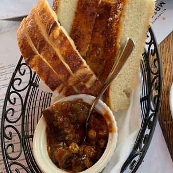 Massimo Restaurant - delicious complimentary bread - Italian Near Me - Providence, Rhode Island