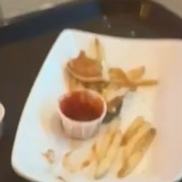 The dry burger The dry burger