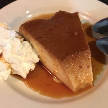 Casa d'Paco - Flan smooth, creamy full of flavor.  Cappachion was delicious too! - Spanish Near Me - Newark, New Jersey