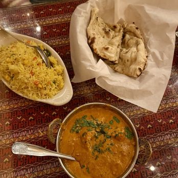 Electric Karma - Chicken tikka masala, naan and rice - Indian Near Me - Los Angeles, California Electric Karma - Chicken tikka masala, naan and rice - Indian Near Me - Los Angeles, California