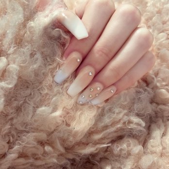Lani Nails - Ombré coffin acrylics - Nail Salons Near Me - Perris, California Lani Nails - Ombré coffin acrylics - Nail Salons Near Me - Perris, California