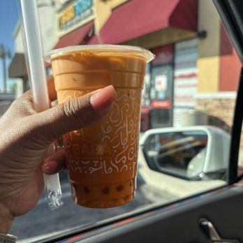 Baba Boba - Regular size Thai ice tea with boba - Coffee & Tea Near Me - Inglewood, California Baba Boba - Regular size Thai ice tea with boba - Coffee & Tea Near Me - Inglewood, California