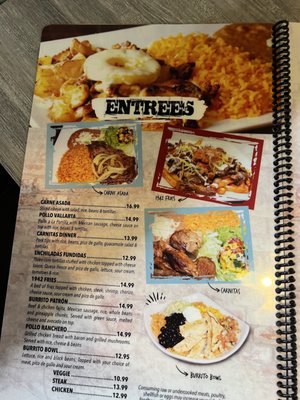 Menu photo 2 1942 Tacos & Tequila Rochester, PA