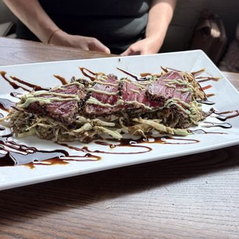 Boca Ciega - Tuna over Asian Noodles-Excellent - Bars Near Me - St Petersburg, Florida Boca Ciega - Tuna over Asian Noodles-Excellent - Bars Near Me - St Petersburg, Florida