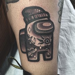 Mom tattoo! Among Us