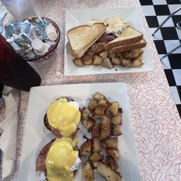 #5. Eggs Bennie and ##2. All American