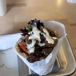 Mushroom Shawarma