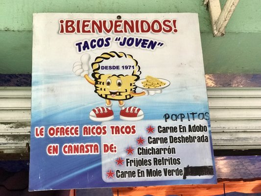 Tacos Joven - Tacos en Canasta by null