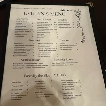 EVELYN’S BIG ITALIAN PIZZERIA & RISTORANTE - Updated March 2026 - 537 ...
