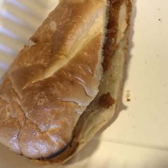 Proposition Chicken On The Fly - Fried chicken sandwich (without slaw). Half of it - Chicken Shop Near Me - Palo Alto, California
