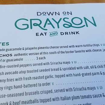 Down On Grayson - New American Near Me - San Antonio, Texas Down On Grayson - New American Near Me - San Antonio, Texas
