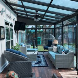 Four Seasons of River City - Sunroom Addition with Glass Roof- Smiths, AL