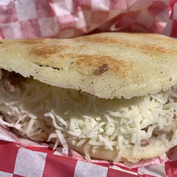 The Arepa Chef - Pork and cheese 7.50 - Food Trucks Near Me - Columbia, South Carolina The Arepa Chef - Pork and cheese 7.50 - Food Trucks Near Me - Columbia, South Carolina