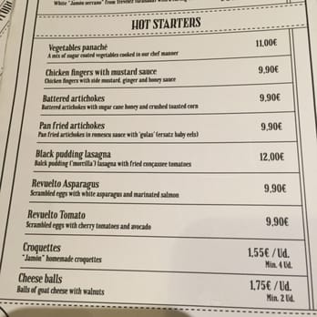 La Botillería - Everything we tried from this portion of the menu was nasty. - Spanish Near Me - Granada, GR