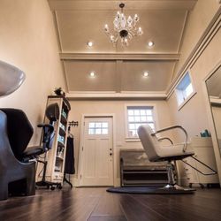 Le Petit Salon - Inside the adorable salon.