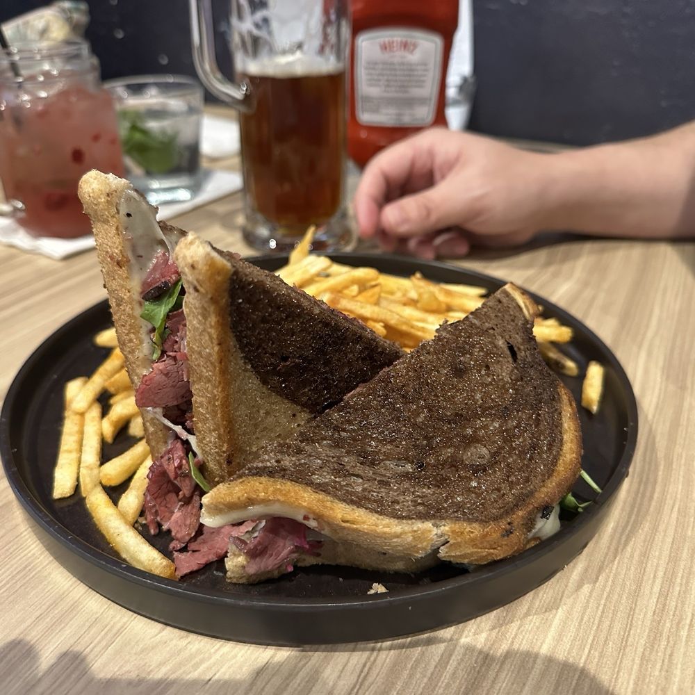 Smoked Reuben Sandwich Smoked Reuben Sandwich