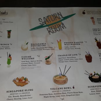 Saturn Room - Menu: - Cocktail Bars Near Me - Tulsa, Oklahoma Saturn Room - Menu: - Cocktail Bars Near Me - Tulsa, Oklahoma