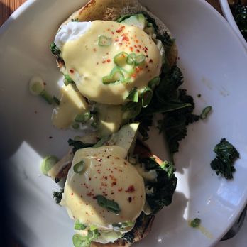 Allswell - Pouched egg with avocado - New American Near Me - Brooklyn, New York
