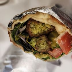 Volcanic Fusion Kitchen - Falafel wrap