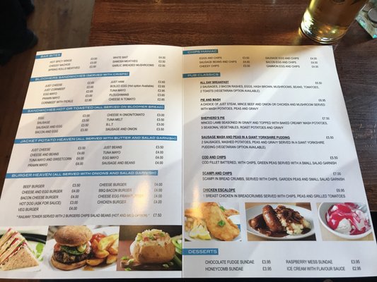 Menu photo 5 The Railway Telegraph Thornton Heath, XGL